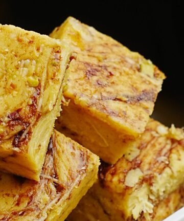 Boost Soanpapdi traditional Indian sweet with light flaky texture